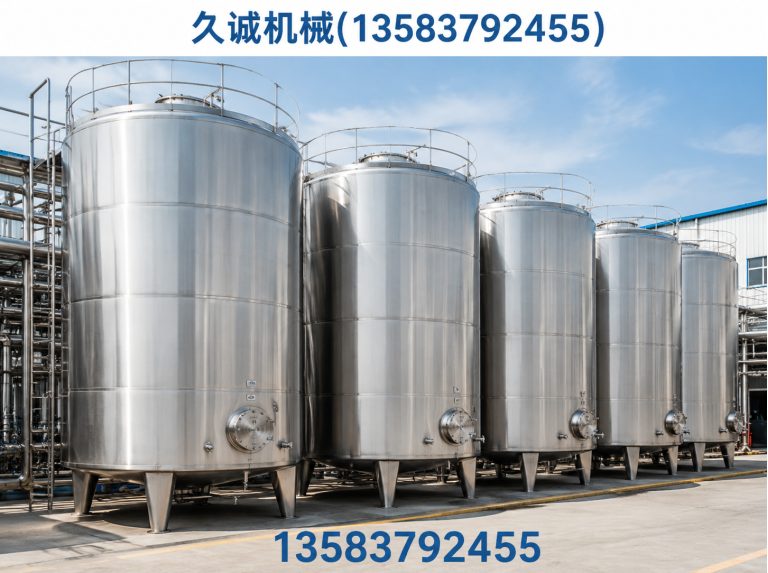 泗水县食品级不锈钢罐展示图